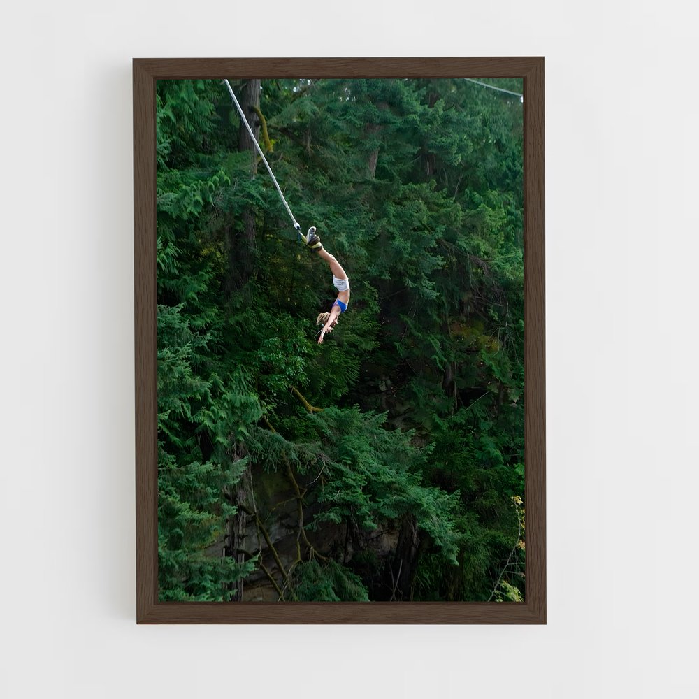 Poster Bungee de jumping – affiche Saut à l’élastique (vue 5)